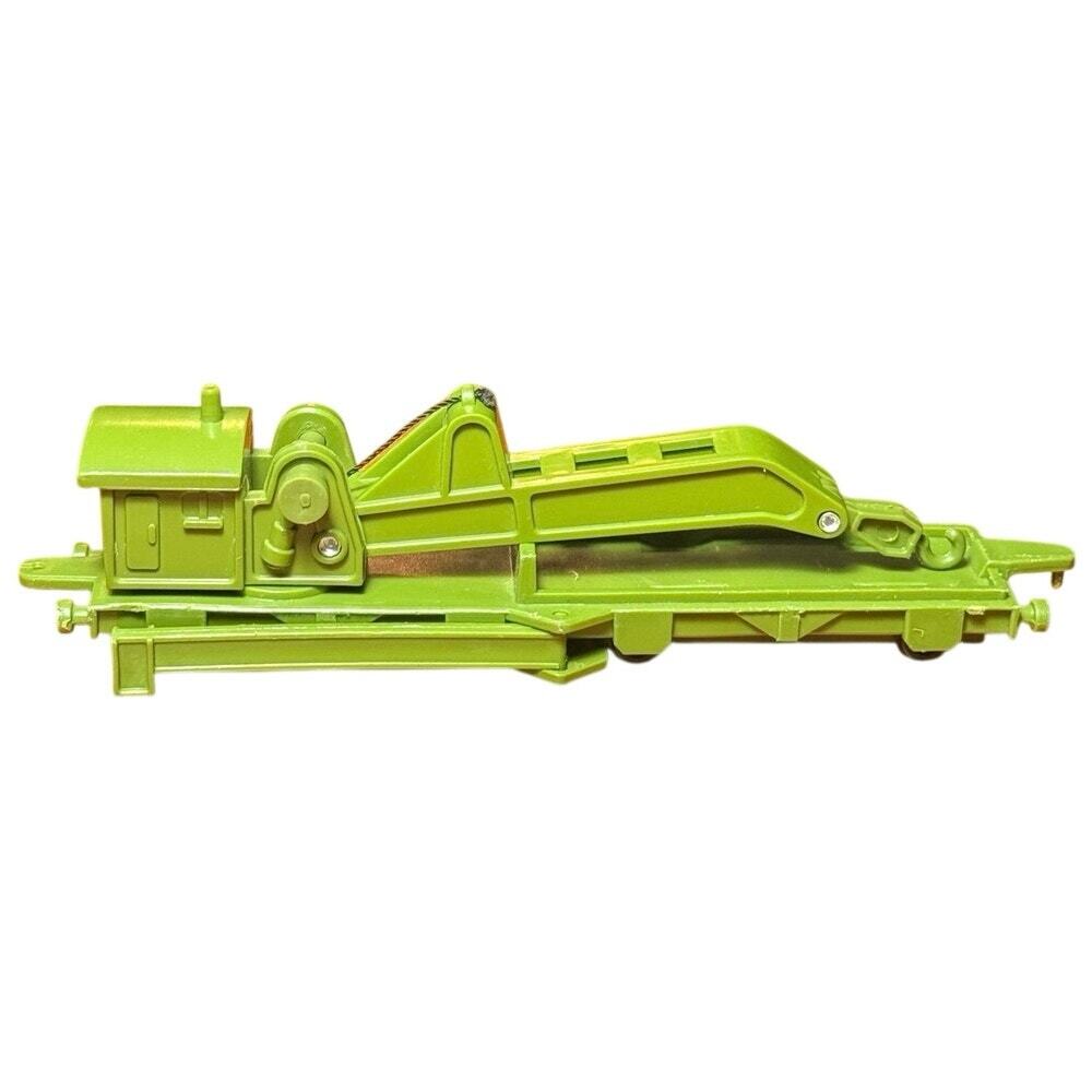Vintage 1994 ERTL Thomas & Friends Diecast Breakdown Crane Train Car Green